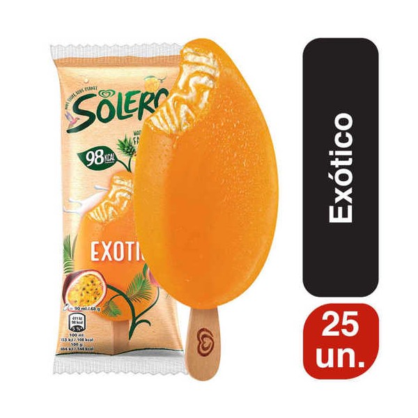 Solero Frutos Exóticos 25x90ml