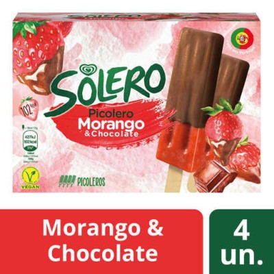 Solero Morango & Chocolate Mpk 4x(4x78ml)