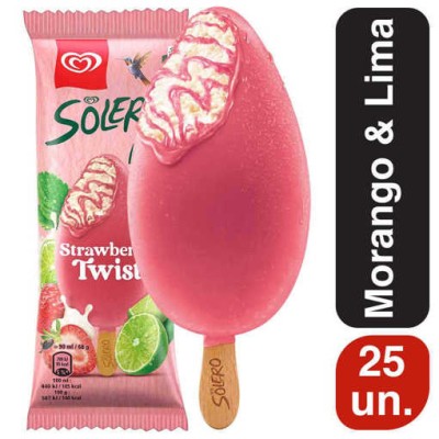 Solero Morango & Lima 25x90ml