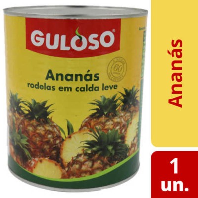 Ananás em Calda Lata Guloso 3,05 Kg