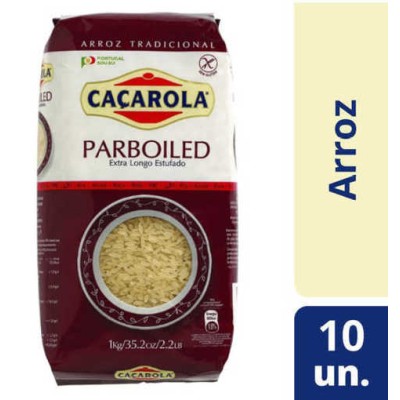 Arroz Extra Longo Estufado Cacarola 10x1Kg