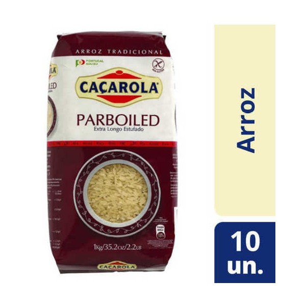 Arroz Ext. Longo Estufado "Cacarola" 10x1Kg