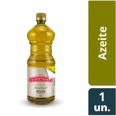 Azeite 3 Castelos 1Lt | Azeite Virgem Extra
