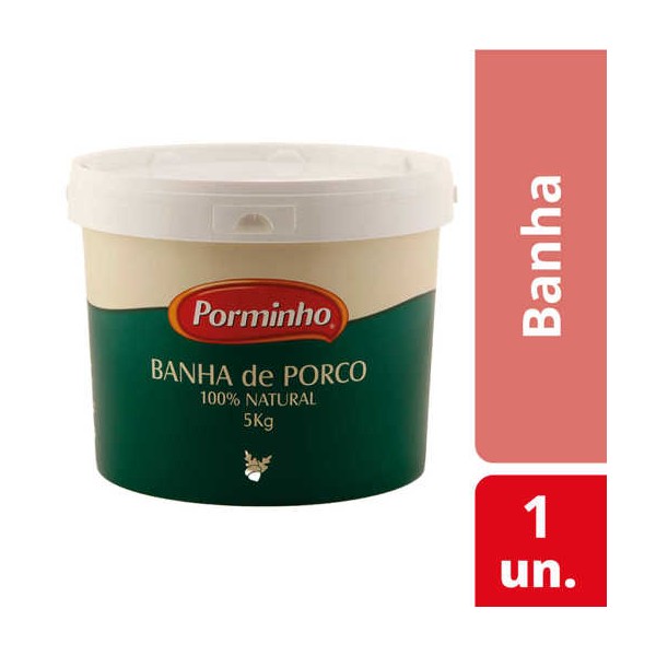 Banha "Porminho" Balde 5Kg