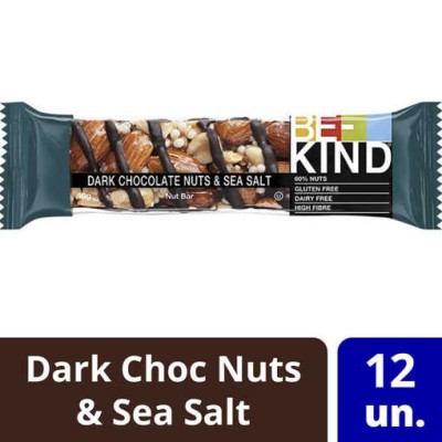 Be-Kind Dark Choc Nuts & Sea Salt 12x40Grs
