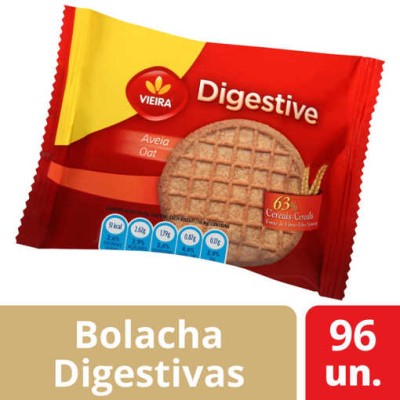 Bolachas Digestivas "Vieira Castro" 96x43Grs