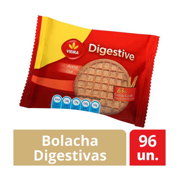 Bolachas Digestivas "Vieira Castro" 96x43Grs