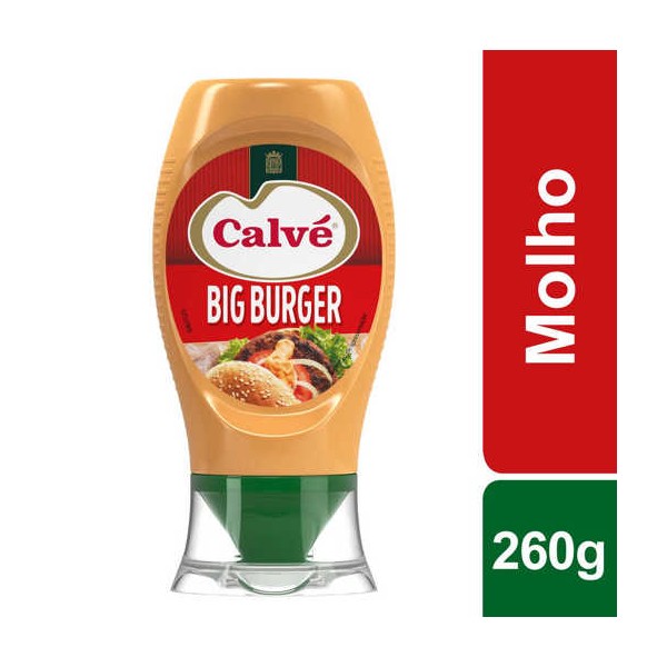 Calvé Big Burger Top Down 260Gr