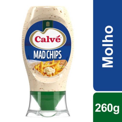 Calvé Mad Chips Top Down 260gr