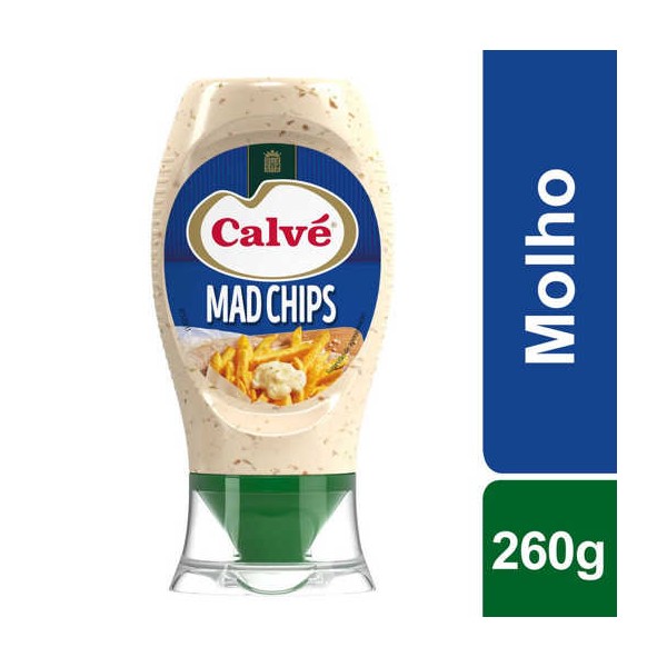 Calvé Mad Chips Top Down 260gr