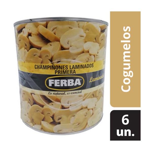 Cogumelos Cort Lata "Ferba" 2.5Kg (6)
