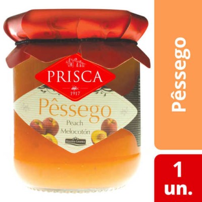 Doce de Pessego "Prisca" 250Grs