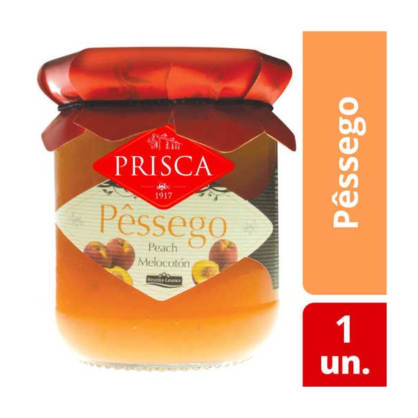 Doce de Pessego "Prisca" 250Grs