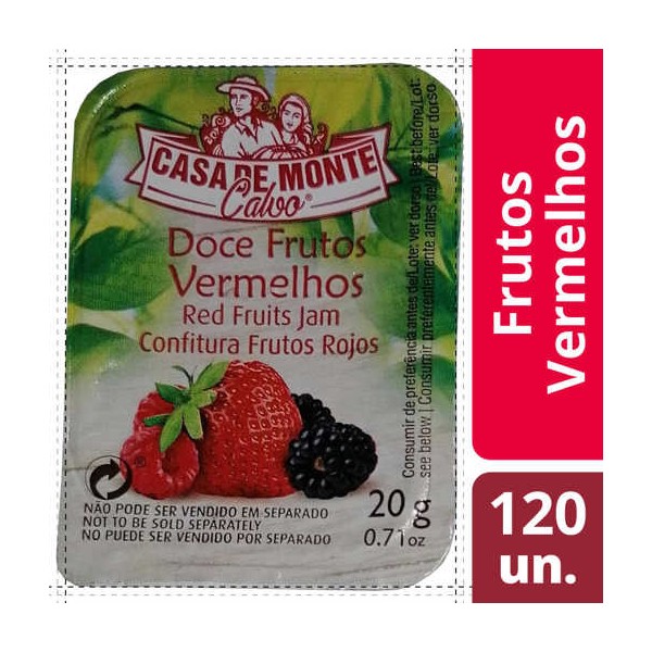 Doce Fr Verm "Monte Calvo" 120x20grs