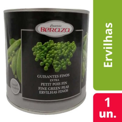 Ervilhas Finas Lata "Beraza" 2.5Kg