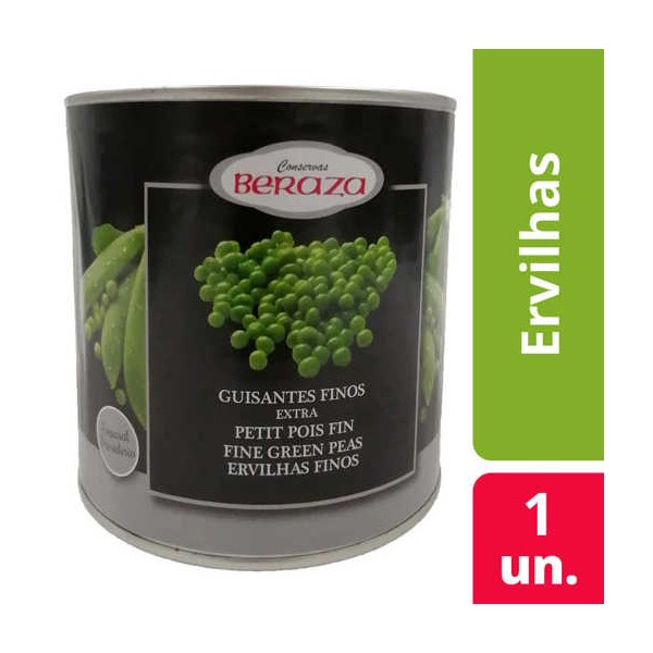 Ervilhas Finas Lata "Beraza" 2.5Kg