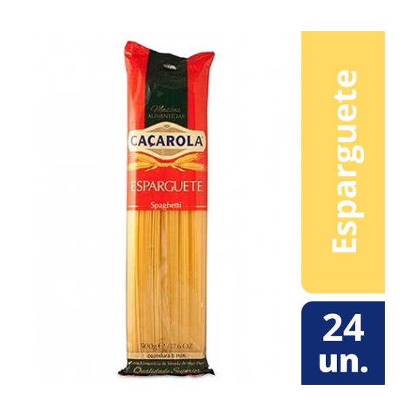 Esparguete "Cacarola" 24x500Grs