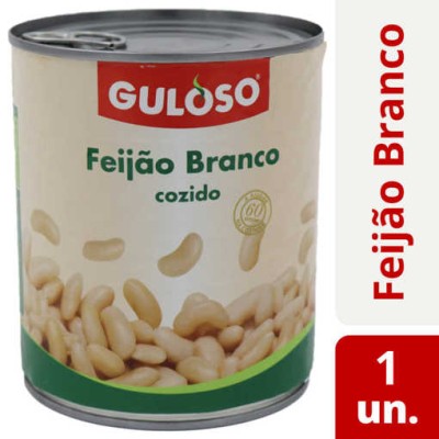 Feijao Branco Lata "Guloso" 820 Grs(12)