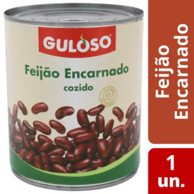 Feijao Encarnado Lata "Guloso" 820 Grs(12)