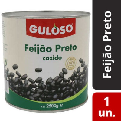 Feijao Preto "Guloso" 2.5Kg