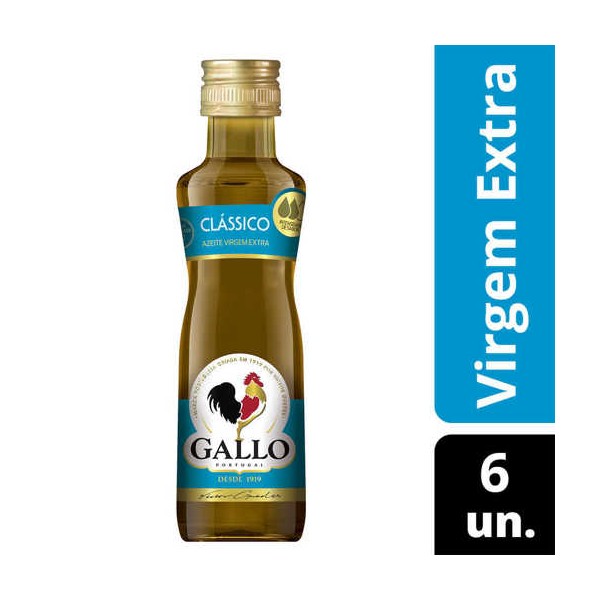 Gallo Azeite Virgem Extra Clássico 6x250ml