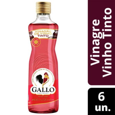 Gallo Vinagre Vinho Tinto 6x250ML