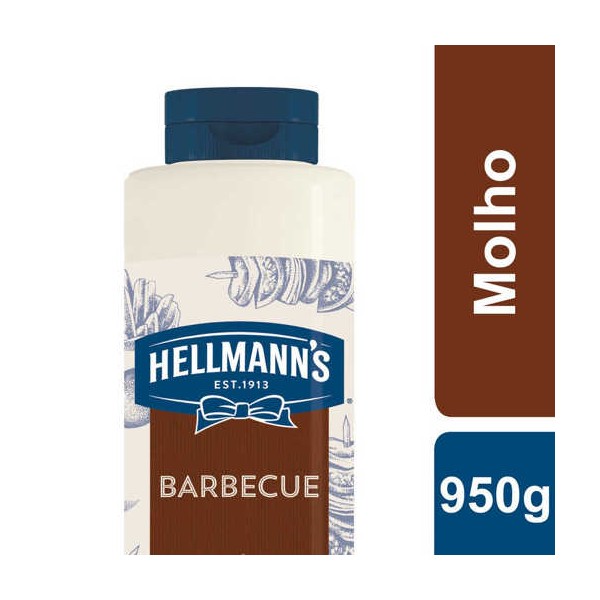 Hellmann's Molho Barbecue 950g