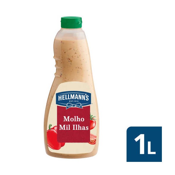 Hellmann's Molho para Saladas Mil Ilhas 1x1L