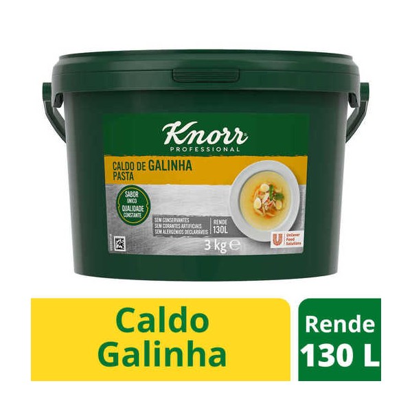 Knorr Caldo Galinha Pasta 3Kg