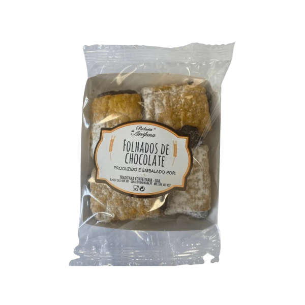 Padaria da Arrifana - Folhado de Chocolate 4 Uni 70 Gr