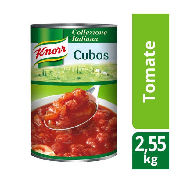 Knorr Tomate cubos Lata 2,55Kg