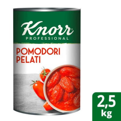 Knorr tomate pelado Lata 2.5Kg