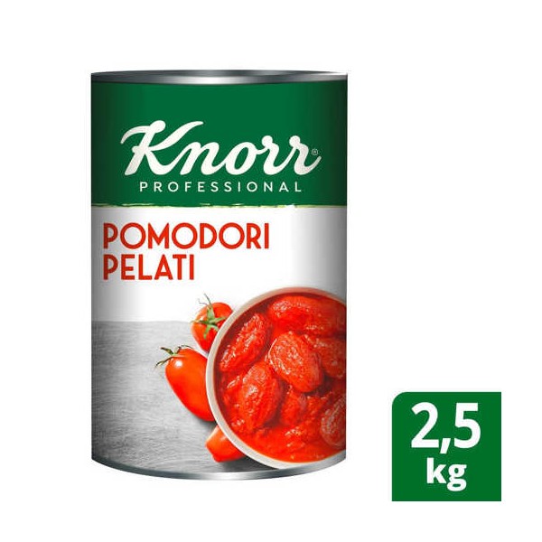 Knorr tomate pelado Lata 2.5Kg