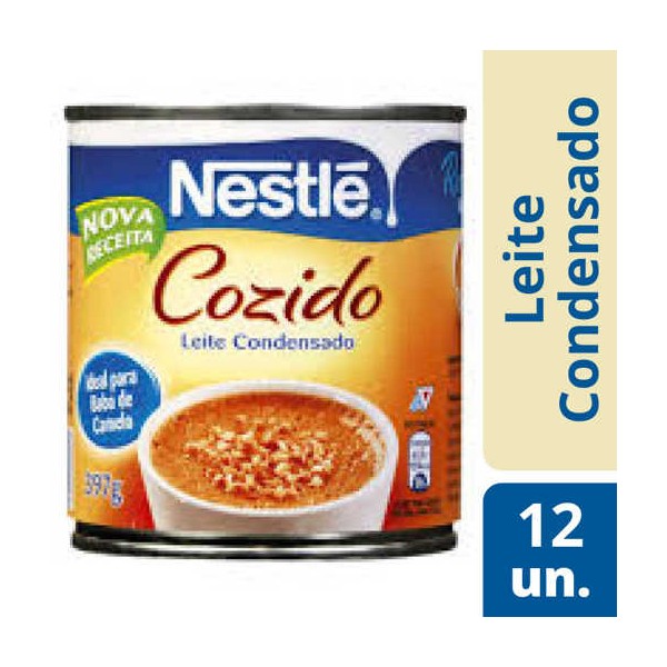 Leite Condensado Cozido "Nestle" 12x397Grs