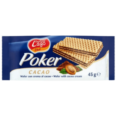 Poker - Wafer Cacau 45 Gr