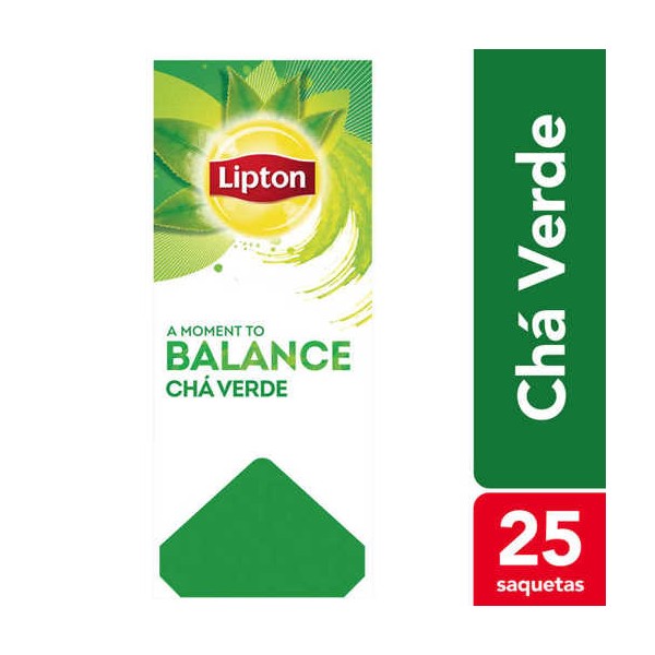 Lipton Chá Verde Green Tea Pure 1x25saq.