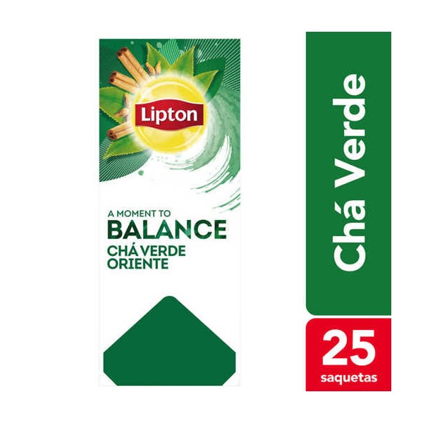Lipton Chá Verde Green Tea Orient 1x25saq.