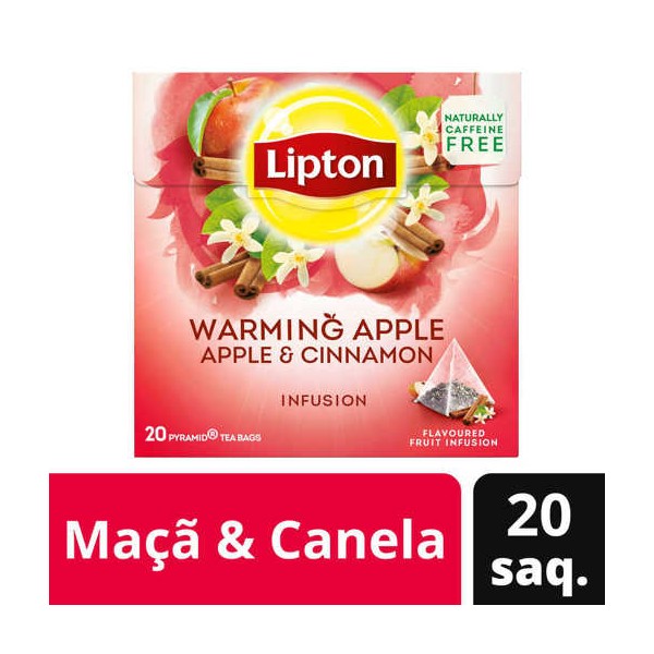 Lipton Pyramid Maçã / Canela 20 Saq