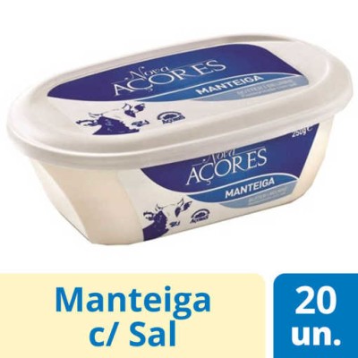 Manteiga c/ Sal "NovaAçores" 250Grs (20)