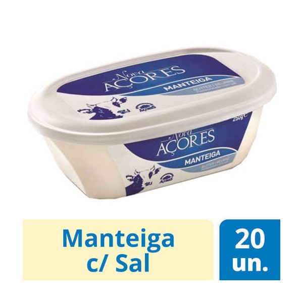 Manteiga c/ Sal "NovaAçores" 250Grs (20)
