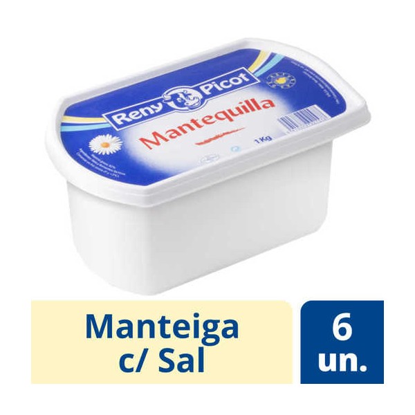Manteiga C/ Sal "Reny Picot" 1Kg (6)