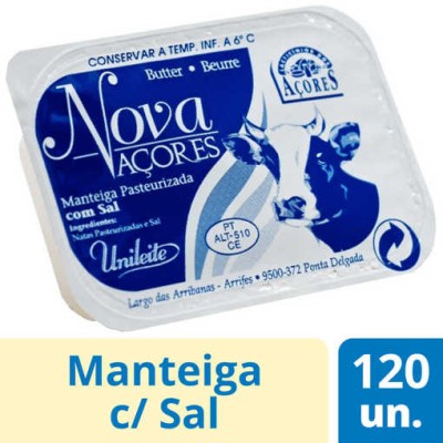 Manteiga C/ Sal PP "NA" 120x10Grs