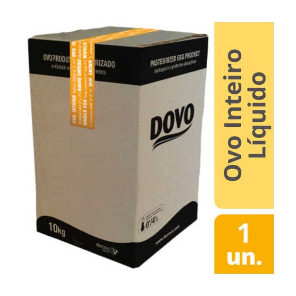 Ovo Inteiro Liquido BiB 10Kg