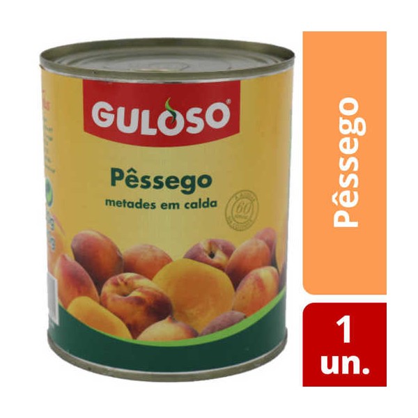 Pessego Rodelas Lata "Guloso" 800Grs (12)