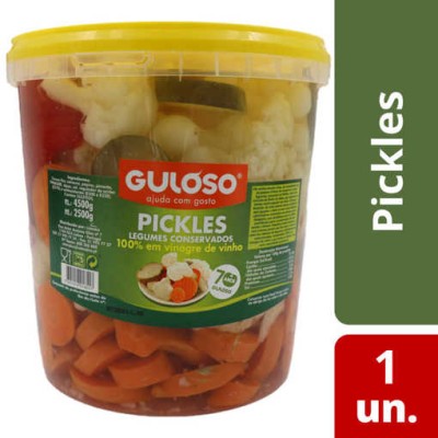 Pickles "Guloso" 4.5Kg