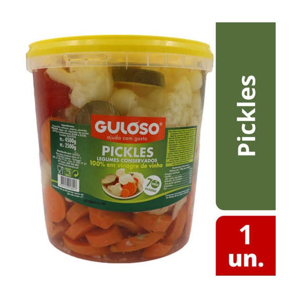 Pickles "Guloso" 4.5Kg