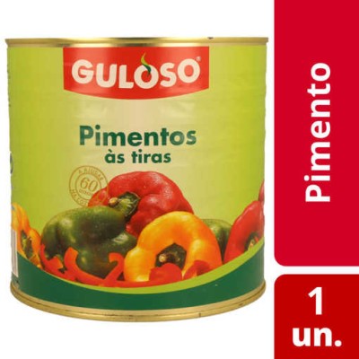 Pimento Tiras Lata "Guloso" 2.55Kgs