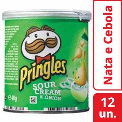 Pringles Nata e Cebola 12x40Grs