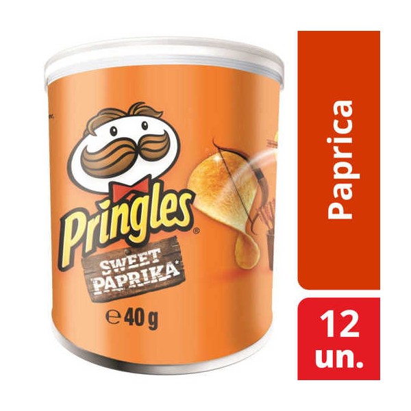 Pringles Paprica 12x40Grs