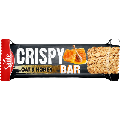 Sante - Crispy Bar de Mel e Aveia 40 Gr